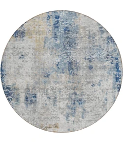 Addison Chantille ACN814-Blue 8 ft. X 8 ft. Round Rug