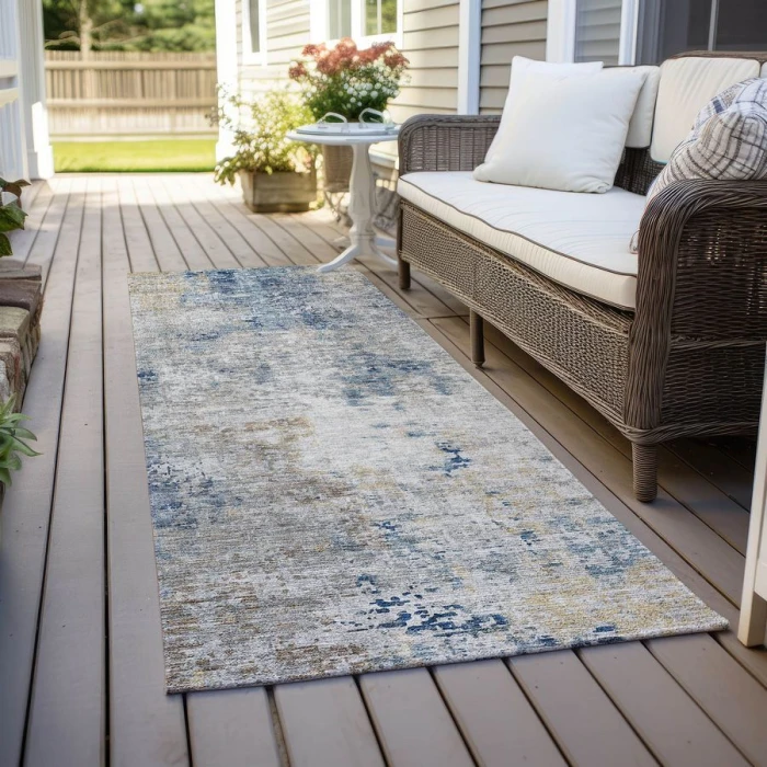 Addison Chantille ACN814-Blue 2 ft. 3 in. X 7 ft. 6 in. Rectangle Rug