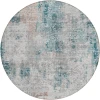 Addison Chantille ACN814-Teal 8 ft. X 8 ft. Round Rug
