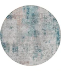 Addison Chantille ACN814-Teal 8 ft. X 8 ft. Round Rug