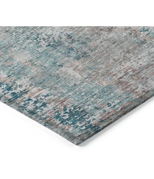 Addison Chantille ACN814-Teal 8 ft. X 8 ft. Round Rug