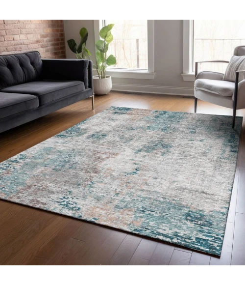 Addison Chantille ACN814-Teal 8 ft. X 10 ft. Rectangle Rug