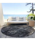 Addison Chantille ACN815-Charcoal 8 ft. X 8 ft. Round Rug