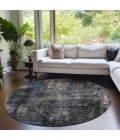 Addison Chantille ACN815-Charcoal 8 ft. X 8 ft. Round Rug