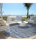 Addison Chantille ACN816-Navy 8 ft. X 8 ft. Round Rug