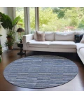 Addison Chantille ACN816-Navy 8 ft. X 8 ft. Round Rug