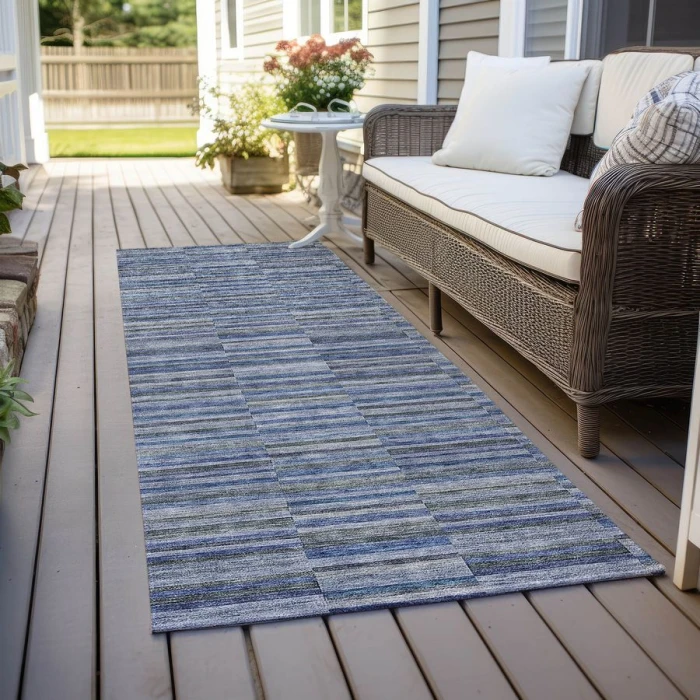 Addison Chantille ACN816-Navy 2 ft. 3 in. X 7 ft. 6 in. Rectangle Rug