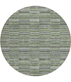 Addison Chantille ACN816-Olive 8 ft. X 8 ft. Round Rug