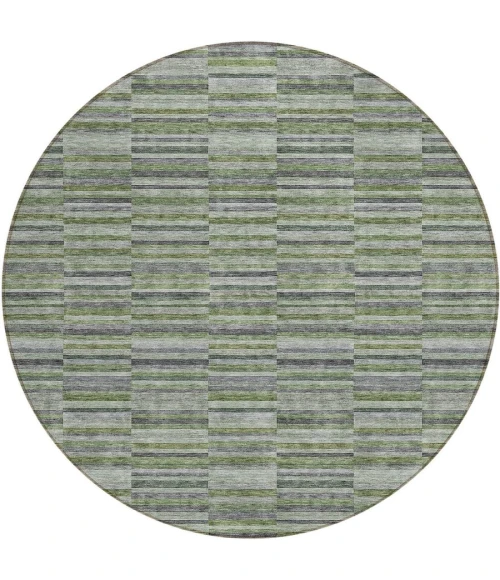 Addison Chantille ACN816-Olive 8 ft. X 8 ft. Round Rug