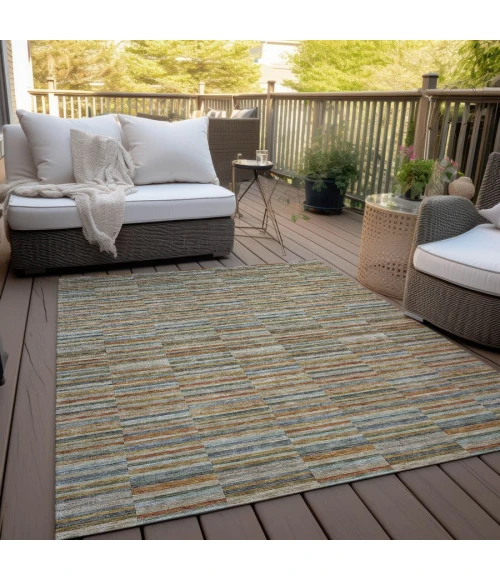 Addison Chantille ACN816-Paprika 9 ft. X 12 ft. Rectangle Rug