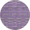 Addison Chantille ACN816-Purple 8 ft. X 8 ft. Round Rug
