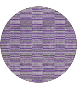 Addison Chantille ACN816-Purple 8 ft. X 8 ft. Round Rug