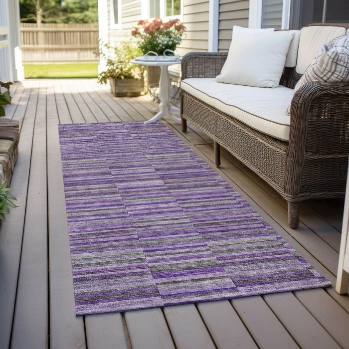 Addison Chantille ACN816-Purple 2 ft. 3 in. X 7 ft. 6 in. Rectangle Rug