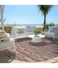 Addison Chantille ACN816-Red 8 ft. X 8 ft. Round Rug