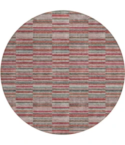 Addison Chantille ACN816-Red 8 ft. X 8 ft. Round Rug