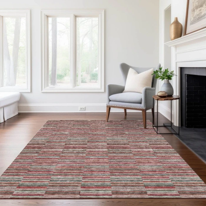 Addison Chantille ACN816-Red 5 ft. X 7 ft. 6 in. Rectangle Rug