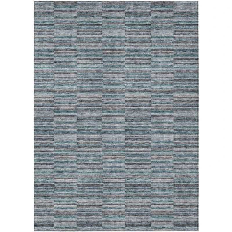 Addison Chantille ACN816-Teal 5 ft. X 7 ft. 6 in. Rectangle Rug