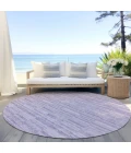 Addison Chantille ACN817-Plum 8 ft. X 8 ft. Round Rug