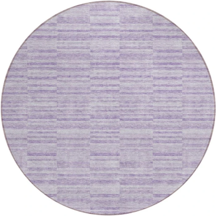 Addison Chantille ACN817-Plum 8 ft. X 8 ft. Round Rug