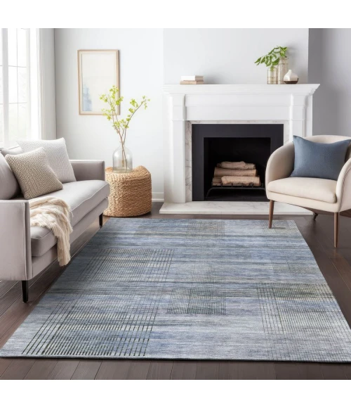 Addison Chantille ACN819-Blue 5 ft. X 7 ft. 6 in. Rectangle Rug