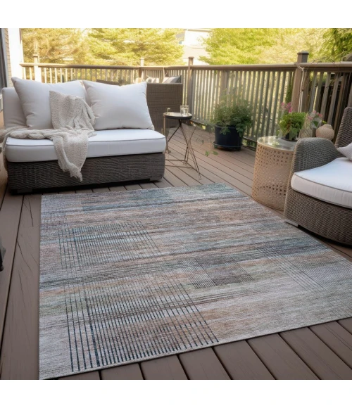 Addison Chantille ACN819-Copper 5 ft. X 7 ft. 6 in. Rectangle Rug