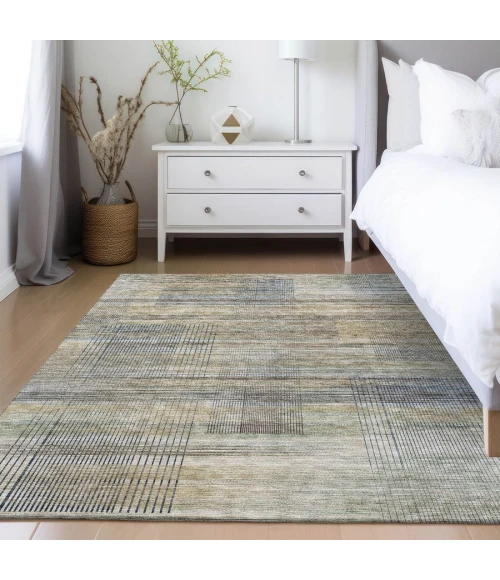 Addison Chantille ACN819-Khaki 5 ft. X 7 ft. 6 in. Rectangle Rug