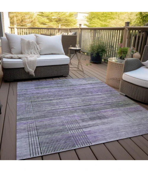 Addison Chantille ACN819-Purple 5 ft. X 7 ft. 6 in. Rectangle Rug