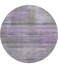 Addison Chantille ACN819-Purple 8 ft. X 8 ft. Round Rug