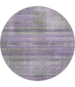 Addison Chantille ACN819-Purple 8 ft. X 8 ft. Round Rug