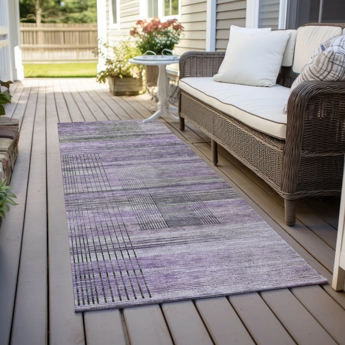 Addison Chantille ACN819-Purple 2 ft. 3 in. X 7 ft. 6 in. Rectangle Rug