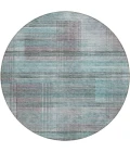Addison Chantille ACN819-Teal 8 ft. X 8 ft. Round Rug