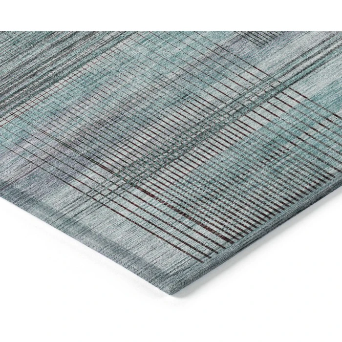 Addison Chantille ACN819-Teal 8 ft. X 8 ft. Round Rug