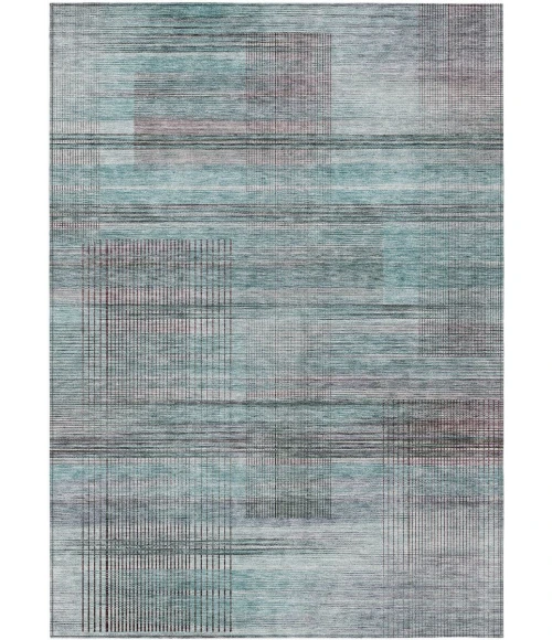 Addison Chantille ACN819-Teal 8 ft. X 10 ft. Rectangle Rug