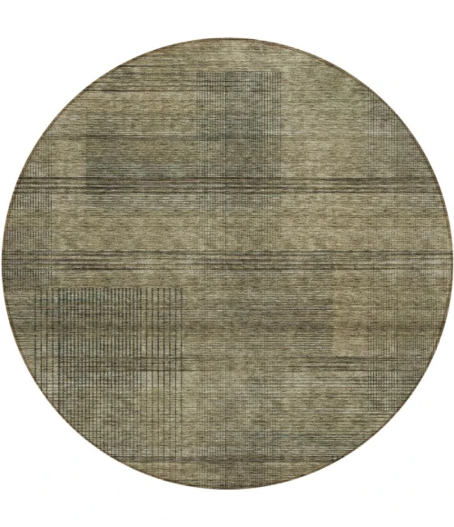 Addison Chantille ACN820-Brown 8 ft. X 8 ft. Round Rug