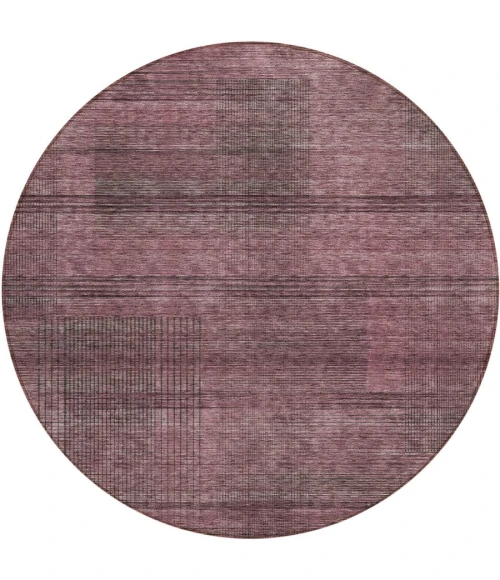 Addison Chantille ACN820-Merlot 8 ft. X 8 ft. Round Rug