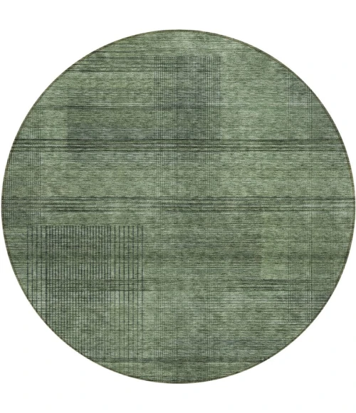 Addison Chantille ACN820-Olive 8 ft. X 8 ft. Round Rug