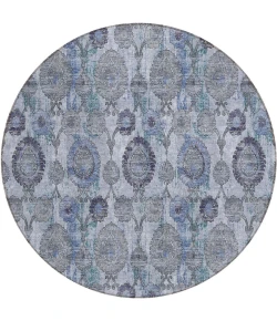Addison Chantille ACN821-Blue 8 ft. X 8 ft. Round Rug