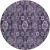 Addison Chantille ACN821-Eggplant 8 ft. X 8 ft. Round Rug