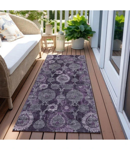 Addison Chantille ACN821-Eggplant 2 ft. 3 in. X 7 ft. 6 in. Rectangle Rug