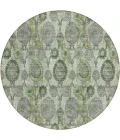 Addison Chantille ACN821-Green 8 ft. X 8 ft. Round Rug