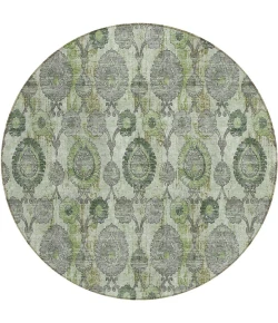 Addison Chantille ACN821-Green 8 ft. X 8 ft. Round Rug