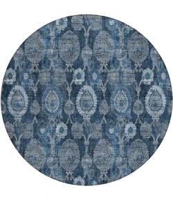 Addison Chantille ACN821-Navy 8 ft. X 8 ft. Round Rug