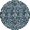 Addison Chantille ACN821-Teal 8 ft. X 8 ft. Round Rug