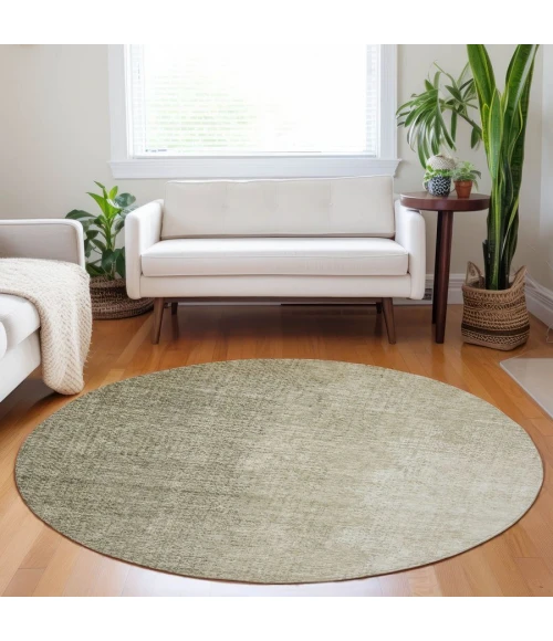 Addison Chantille ACN822-Brown 8 ft. X 8 ft. Round Rug