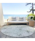 Addison Chantille ACN824-Green 8 ft. X 8 ft. Round Rug