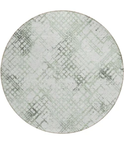 Addison Chantille ACN824-Green 8 ft. X 8 ft. Round Rug