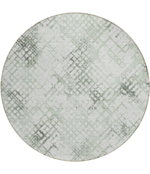 Addison Chantille ACN824-Green 8 ft. X 8 ft. Round Rug