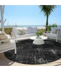 Addison Chantille ACN825-Charcoal 8 ft. X 8 ft. Round Rug