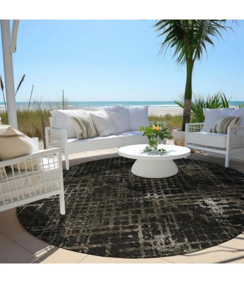 Addison Chantille ACN825-Fudge 8 ft. X 8 ft. Round Rug