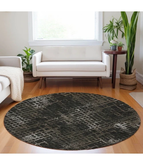 Addison Chantille ACN825-Fudge 8 ft. X 8 ft. Round Rug